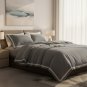 Anycozy Duvet Cover Set Plain Fitted Bed Sheet Ultra Soft Luxury Velvet Bedding Collection