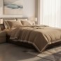 Anycozy Duvet Cover Set Plain Fitted Bed Sheet Ultra Soft Luxury Velvet Bedding Collection