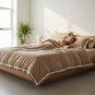 Anycozy Duvet Cover Set Plain Fitted Bed Sheet Ultra Soft Luxury Velvet Bedding Collection