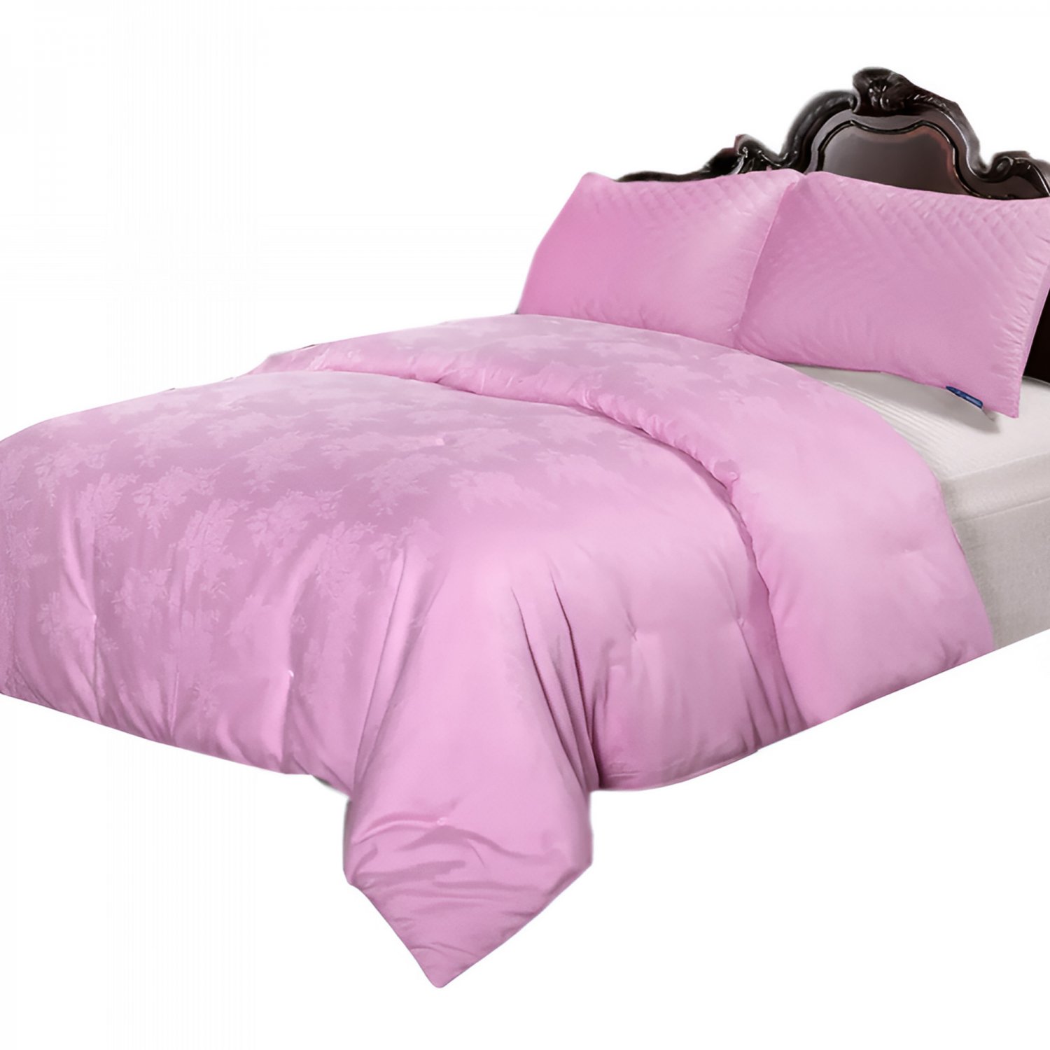 ANYHOUZ Breathable Reversible Comforter with Ultra-soft Cotton Cover for All-season Comfort