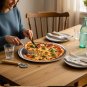 Anygleam 13-Inch Pizza Tray, Aluminum, Non-Stick, Narrow Rim, Baking Pan