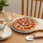 Anygleam 9-Inch Pizza Tray, Aluminum, Non-Stick, Wide Rim, Baking Pan