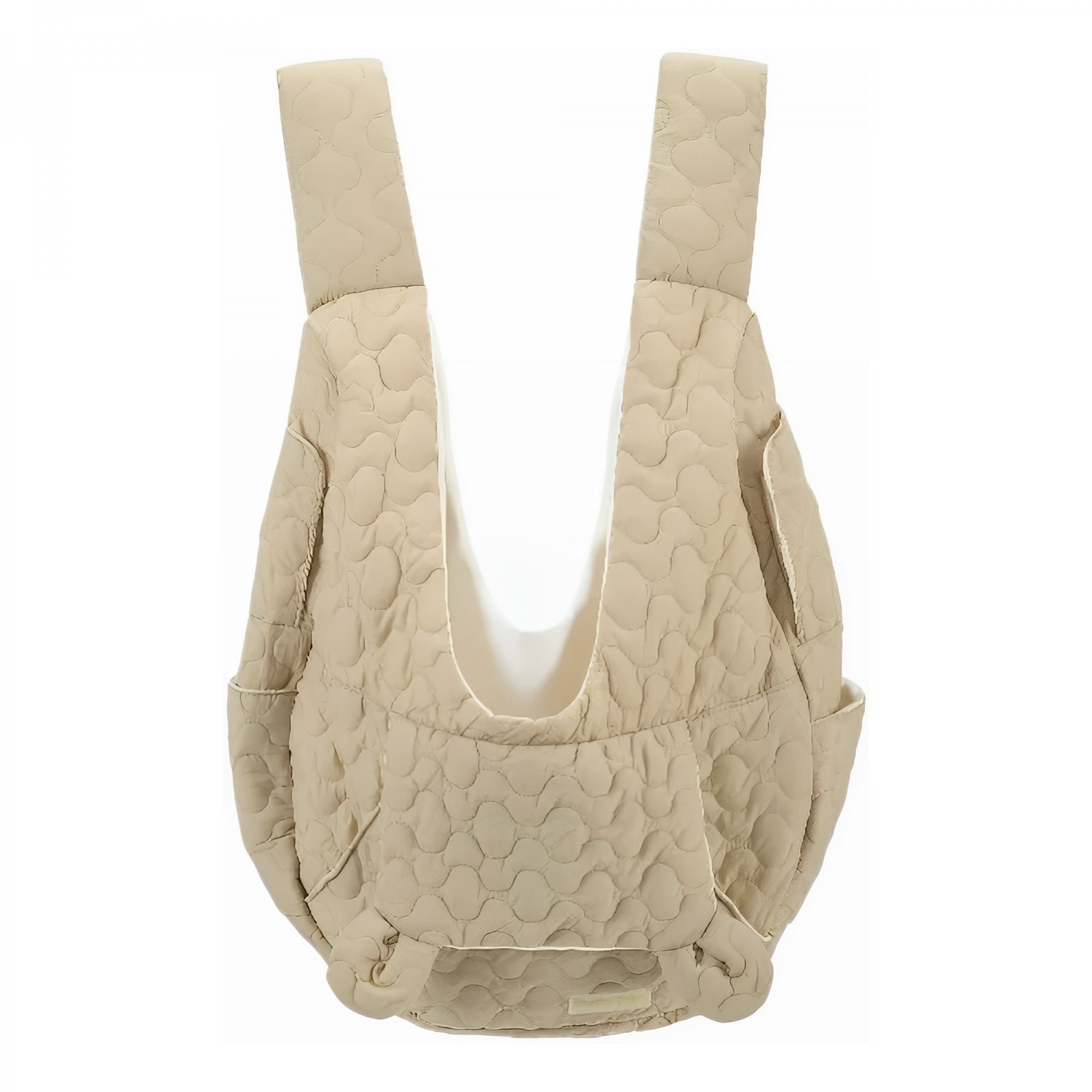Anypet Large Khaki Pet Carrier Backpack, Embroidered, Spacious for Small Dogs & Cats
