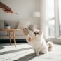 Anypet Pet Toys Catcher Stick Wood Cat Toy Interactive Accessories