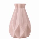 ANYDECO Flower Vase Pink Medium Geometric Style Nordic Pot Home Decor ANYDECO Flower Vase Pink Medium Geometric Style Nordic Pot Home Decor