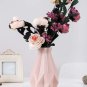 ANYDECO Flower Vase Pink Medium Geometric Style Nordic Pot Home Decor