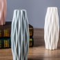 ANYDECO Flower Vase Light Green Small Geometric Nordic Style Pot Home Decor