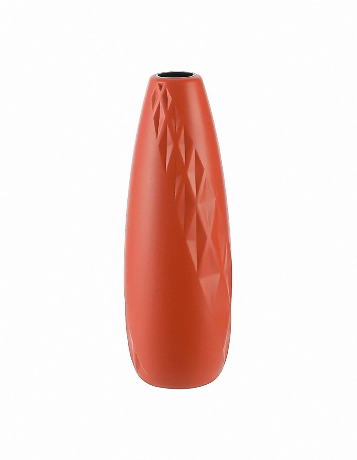 ANYDECO Flower Vase Coral Red Small Nordic Style Pot Table Decor