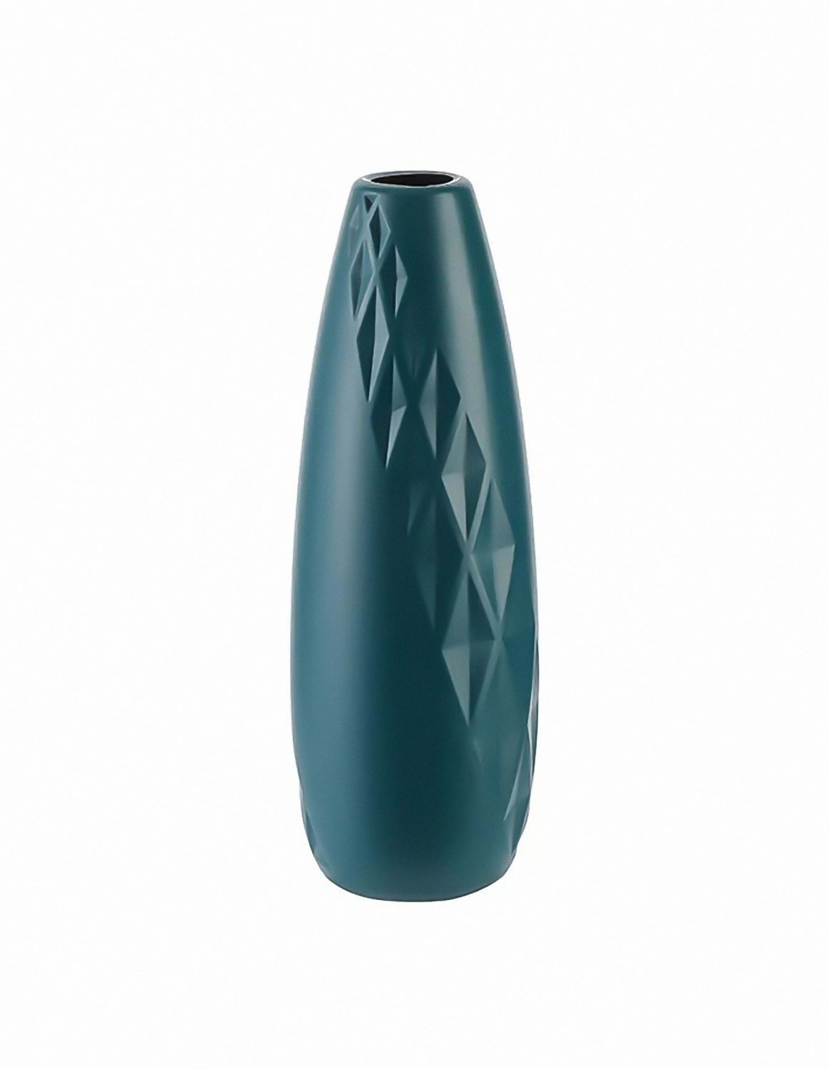 ANYDECO Flower Vase Navy Blue Small Nordic Style Pot Table Decor