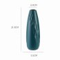 ANYDECO Flower Vase Navy Blue Small Nordic Style Pot Table Decor