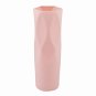 ANYDECO Flower Vase Pink Small Nordic Rock Diamond Pattern Pot Living Room Decor