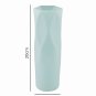 ANYDECO Flower Vase Pink Small Nordic Rock Diamond Pattern Pot Living Room Decor