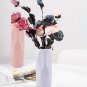 ANYDECO Flower Vase Light Green Small Nordic Rock Diamond Pattern Pot Living Room Decor