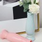 ANYDECO Flower Vase Light Green Small Nordic Style Pot Living Room Decor