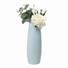 ANYDECO Flower Vase Light Green Small Diamond Pattern Table Decor