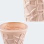 ANYDECO Flower Vase Pink Large Geometric Nordic Style Pot Home Decor