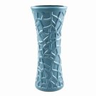 ANYDECO Flower Vase Blue Large Geometric Nordic Style Pot Home Decor ANYDECO Flower Vase Blue Large Geometric Nordic Style Pot Home Decor