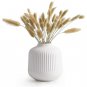 ANYDECO Flower Vase Coral Red Small Nordic Plastic Pot Home Decor
