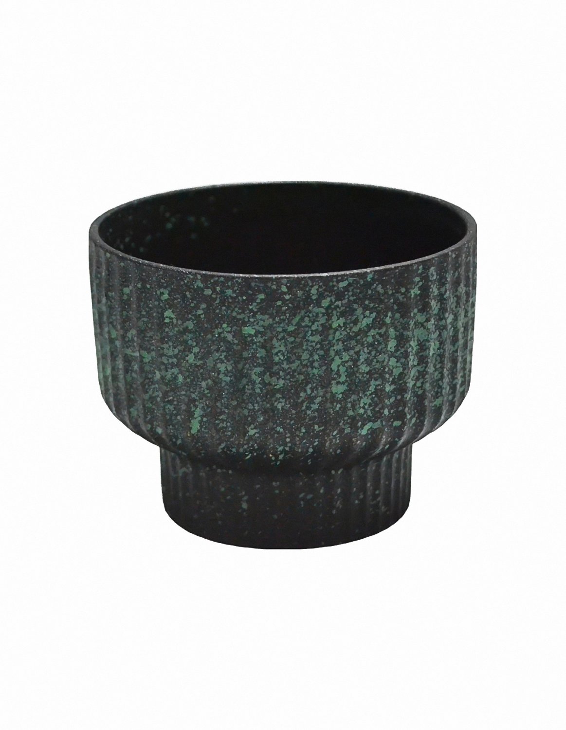 ANYDECO Flower Vase Speckled Light Green Small Succulent Plant Pot Home Office Decor