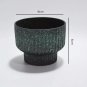 ANYDECO Flower Vase Speckled Light Green Small Succulent Plant Pot Home Office Decor