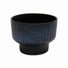 ANYDECO Flower Vase Speckled Blue Small Succulent Plant Pot Home Office Decor ANYDECO Flower Vase Speckled Blue Small Succulent Plant Pot Home Office Decor