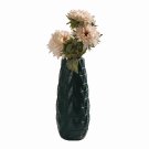 ANYDECO Flower Vase Navy Blue Large Nordic Plastic Floral Pot Home Decor