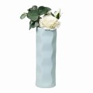 ANYDECO Flower Vase Sky Blue Small Nordic Plastic Table Centerpiece Decor ANYDECO Flower Vase Sky Blue Small Nordic Plastic Table Centerpiece Decor