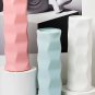 ANYDECO Flower Vase Sky Blue Small Nordic Plastic Table Centerpiece Decor