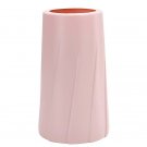ANYDECO Flower Vase Light Pink Medium Nordic Plastic Table Decor