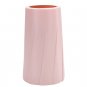 ANYDECO Flower Vase Light Pink Medium Nordic Plastic Table Decor