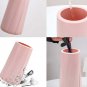 ANYDECO Flower Vase Light Pink Medium Nordic Plastic Table Decor