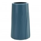 ANYDECO Flower Vase Blue Medium Nordic Plastic Table Decor ANYDECO Flower Vase Blue Medium Nordic Plastic Table Decor