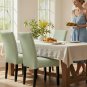 Anyseat Chair Cover, Cypress Green Small Knitted Design, Elastic Stretch, Anti-Dirt, Dining & Events