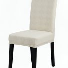 Anyseat Chair Cover, Beige Checkered Line Design, Elastic Stretch, Anti-Dirt, Dining & Events Anyseat Chair Cover, Beige Checkered Line Design, Elastic Stretch, Anti-Dirt, Dining & Events