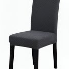Anyseat Chair Cover, Dark Grey Knitted Design, Elastic Stretch, Anti-Dirt, Dining & Events Anyseat Chair Cover, Dark Grey Knitted Design, Elastic Stretch, Anti-Dirt, Dining & Events