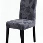 Anyseat Chair Cover, Dark Grey Knitted Design, Elastic Stretch, Anti-Dirt, Dining & Events