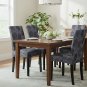 Anyseat Chair Cover, Dark Grey Knitted Design, Elastic Stretch, Anti-Dirt, Dining & Events