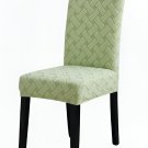 Anyseat Chair Cover, Green Knitted Design, Elastic Stretch, Anti-Dirt, Dining & Events