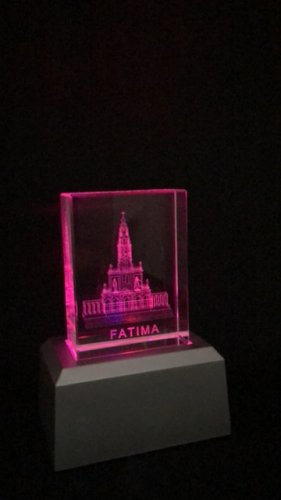 SOUVENIR OF FATIMA THAT CHANGES COLOR