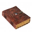 Spell Book of Shadows Pages Grimoire Leather Journal Hoccus Poccus Vintage Handmade Antique Spells