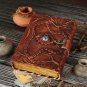 Spell Book of Shadows Pages Grimoire Leather Journal Hoccus Poccus Vintage Handmade Antique Spells