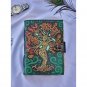Mother of Earth Leather Journal, Notebook, Tree of Life, Grimoire, Handmade Leather Diary