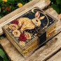leather diary Notebook Leather Journal Bunny rabbit notebook journal Sie - 7 x 5 in