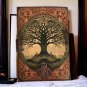 leather diary Notebook Leather Journal Handmade Deckle Edge Size - 7 x 5 in / 200 pages