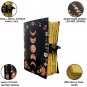 leather diary Notebook Leather Journal Moon Phase Vintage Leather Size - 7 x 5 in