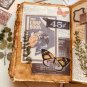 leather diary Notebook Leather Journal Celestial Sun & moon Handmade Size - 7 x 5 in