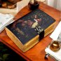 leather diary Notebook Leather Journal Fox Print Spell Book Blank Book of Shadows Size - 7 x 5 in