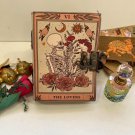 Leather diary Notebook Leather Journal Vintage Paper Book of Spells The Lovers Tarot Size - 7 x 5 in