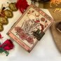 Leather diary Notebook Leather Journal Vintage Paper Book of Spells The Lovers Tarot Size - 7 x 5 in