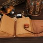 Leather diary Notebook Leather Normal Lined paper Size - 7 x 5 in